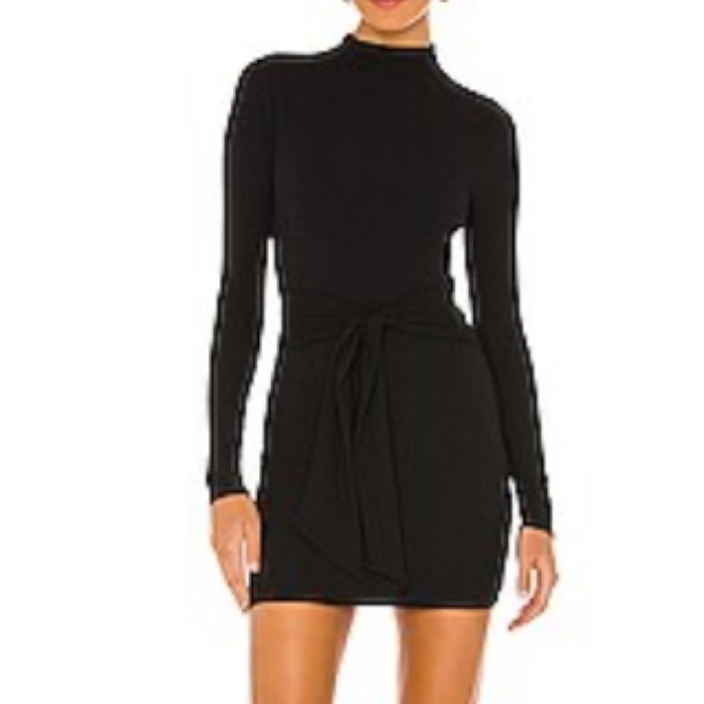 ! NWT. Lovers + Friends Gisele Mini Dress in Black